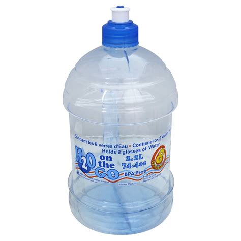 H2o On The Go Bottle Holds 2 2 L Arrow Plastic Mfg Co 1 Ct Delivery Cornershop By Uber