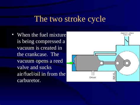 Two Stroke Internal Combustion Engines How A Two Stroke Engine