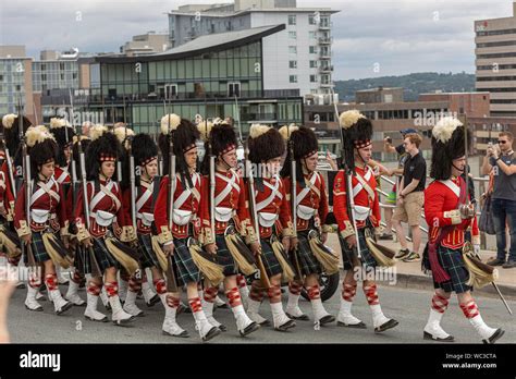 The 78th Highlanders Exercises The Freedom Of The City Privilege By
