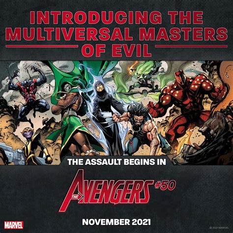 Marvels Multiversal Masters Of Evil Target The Avengers This Winter