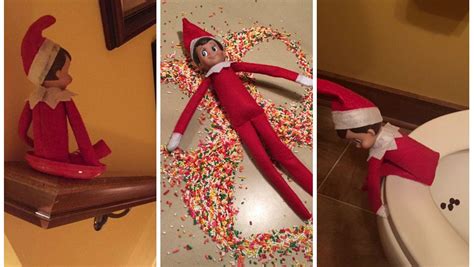 Funny Elf On The Shelf Ideas That Are Also Super Easy