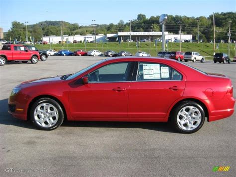 2011 Red Candy Metallic Ford Fusion Se V6 36751016