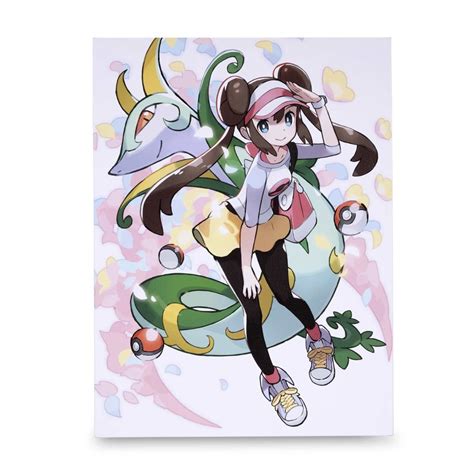 Pokémon Trainers Rosa Canvas Wall Art Pokémon Center Official Site