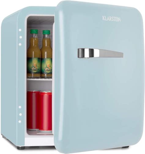 Klarstein Audrey Mini Retro Refrigerator Mini Fridge Beverage