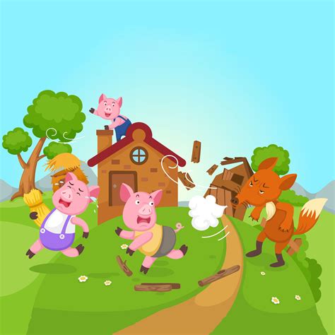 Three Little Pigs Story For Kids