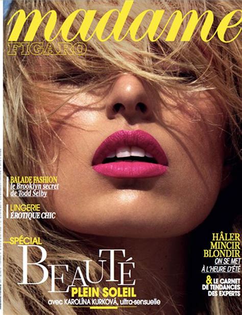 Madame Figaro April 2014 Cover Madame Figaro