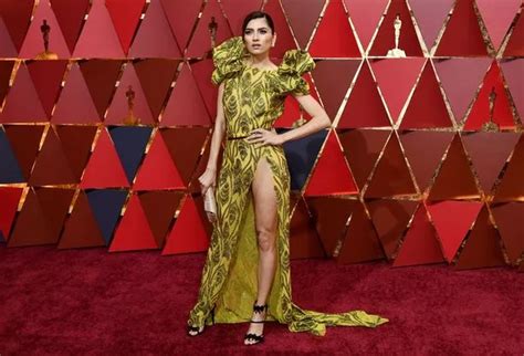 Actress Blanca Blanco Suffers Major Wardrobe Malfunction As She Flashes Everything On Oscars Red