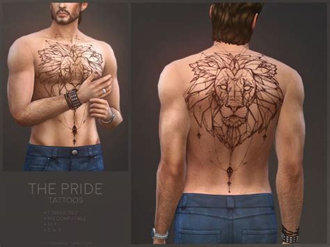 Sims 4 Pride Tattoos Howtotrainyourdragonbirthdayparty