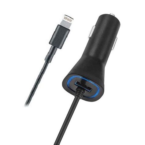 Apple Certified Lightning Car Fast Charger 24amp For Iphone 7 Plus