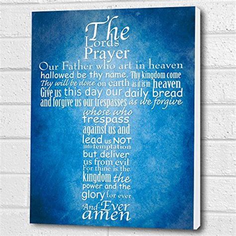 1000 Images About The Lords Prayer Wall Canvas A4 On Pinterest