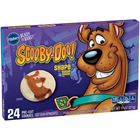 Pillsbury ready to bake shape sugar cookies. Pillsbury Ready to Bake!™ Scooby-Doo!™ Shape™ Cutout Sugar ...