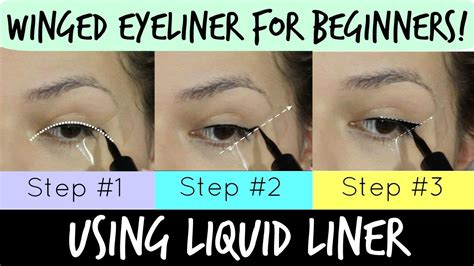 How To Winged Eyeliner For Beginners Youtube