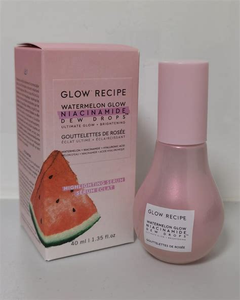 Glow Recipe Watermelon Glow Niacinamide Dew Drops 40ml Shall Reveal A