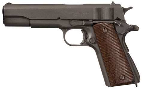 Us Ithaca Model 1911a1 Pistol 1945 Production