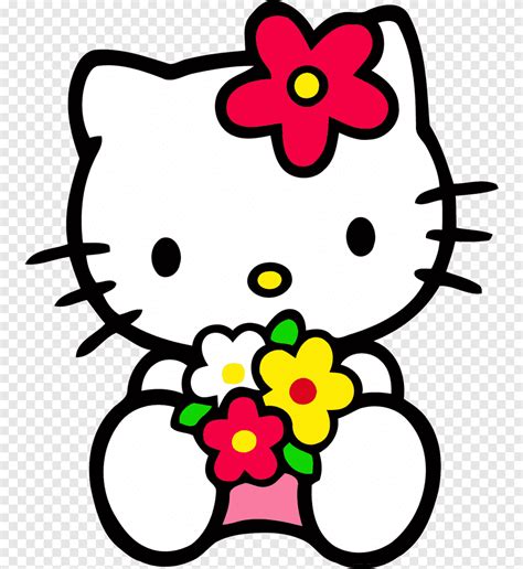 Download Gratis Ikon Komputer Hello Kitty Membaca Hello Kitty Bunga