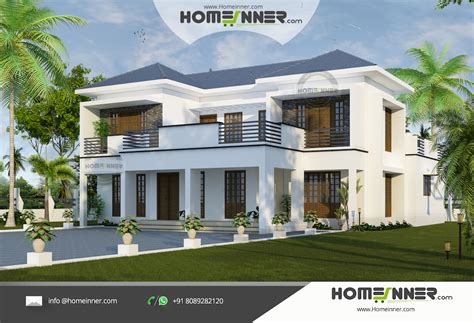 Modern Luxury Villa Kerala House Design In 2705 Sqft