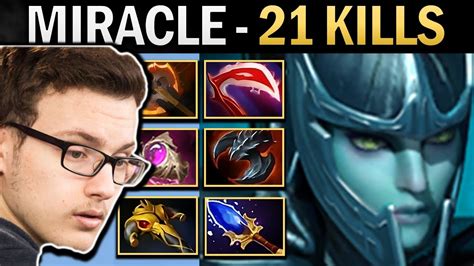 Phantom Assassin Dota Gameplay Miracle With Kills And Guardian Youtube