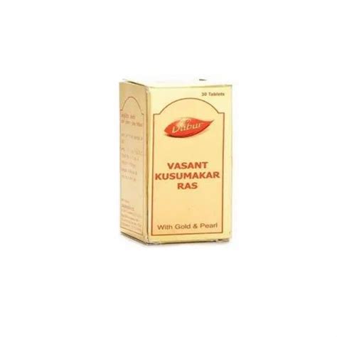 Dabur Vasant Kusumakar Ras 30 Tablets At Rs 1920bottle Diabetic Herbal Tablets In Aligarh