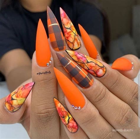 25 Cute Thanksgiving Nails And Designs 2022 Inspired Beauty Cute