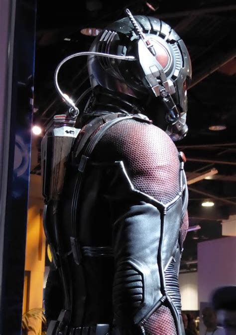 Ant Man Film Costume On Display At D23 Expo Original Film Costumes