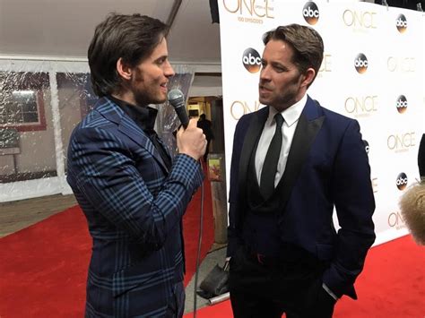 Colin Odonoghue And Sean Maguire On Once Upon A Time 100th Episode Red