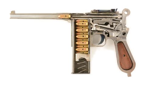 Lot Detail Chinese Mauser C96 Broomhandle Cutaway Pistol
