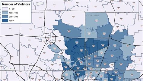 Dallas Area Zip Code Map Maping Resources