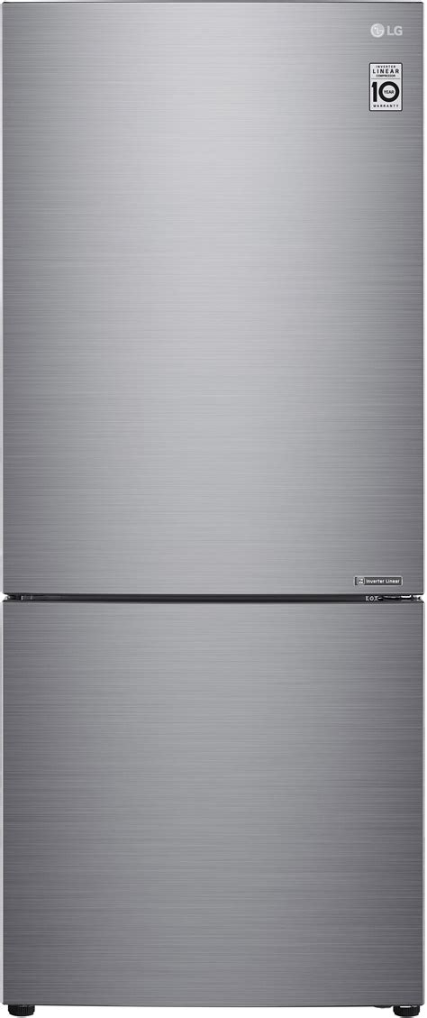 LG 14.7 Cu. Ft. Platinum Silver PCM Counter Depth Bottom Freezer