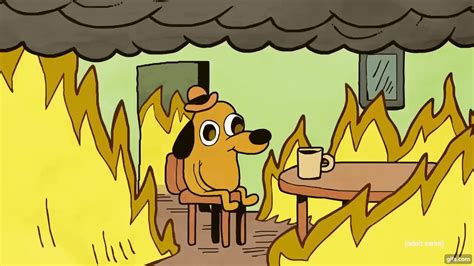 This Is Fine Animated 