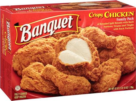 Equally space them in air fryer basket so air can circulate around them. Banquet Family Pack Crispy Chicken | Hy-Vee Aisles Online Grocery Shopping