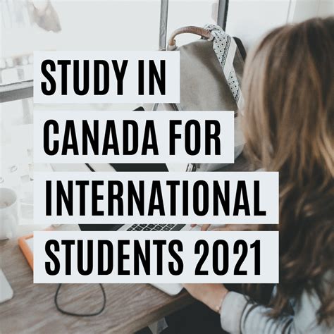 Study In Canada For International Students 2021