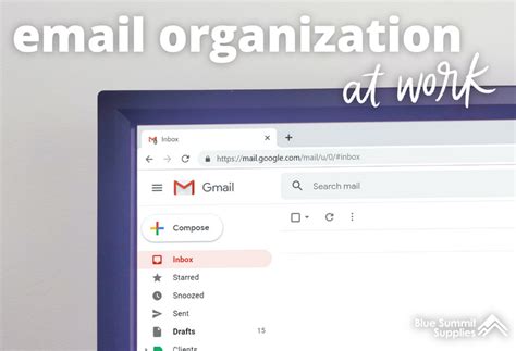Best Way To Organize Email How To Organize Work Email