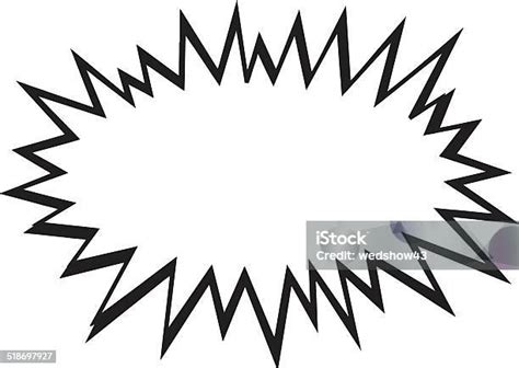 Starburst Comic Book Vector Clipart Stock Illustration Download Image