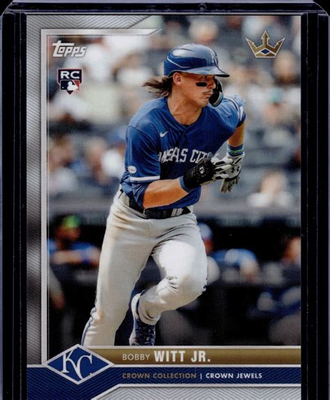 Mavin 2022 Topps Bobby Witt Jr Crown Collection Bobby Witt Jr 7rc Kc Royals