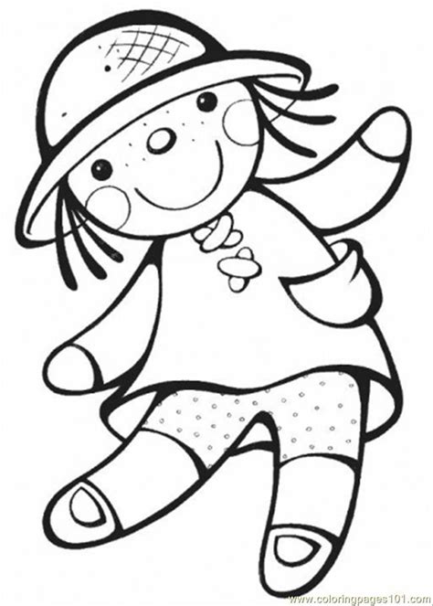 Coloring Pages Of Baby Dolls