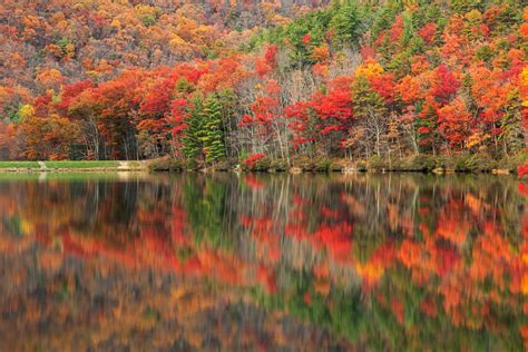 Autumn Reflections Sherando Lake By Boldfrontiers On Deviantart