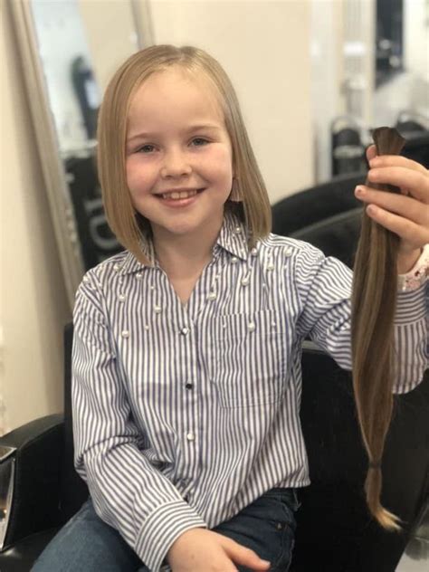 Big Hearted West Lothian Schoolgirl Gets Her Hair Chopped For Cancer