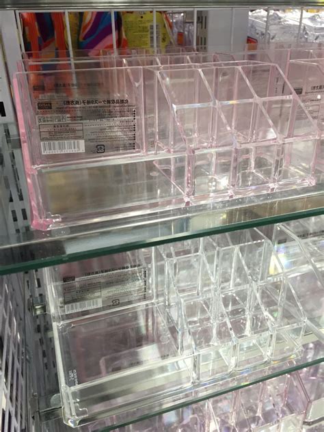 Daiso Days Acrylic Cosmetic Holders Makeup Storage Makeup