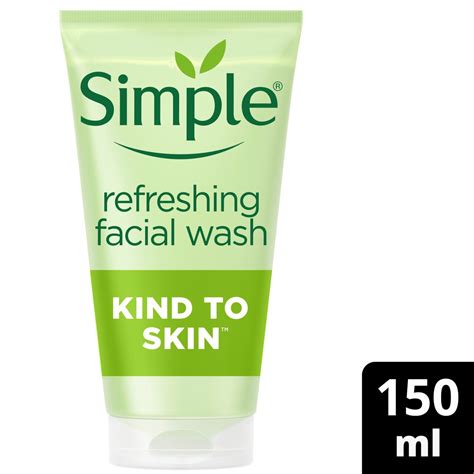 Simple Kind To Skin Refreshing Facial Gel Wash 150ml Zoom