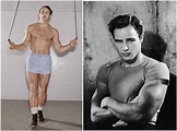 Marlon Brando's height, weight. How did he keep fit?