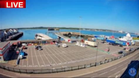 Ferry Cam Southampton To Cowes Uk Red Funnel Ferry Live Camera 247