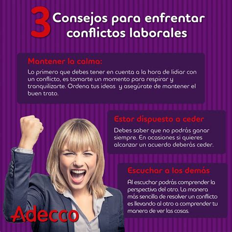 Tips Para Afrontar Un Conflicto Laboral Mundo Adecco Mundo Adecco