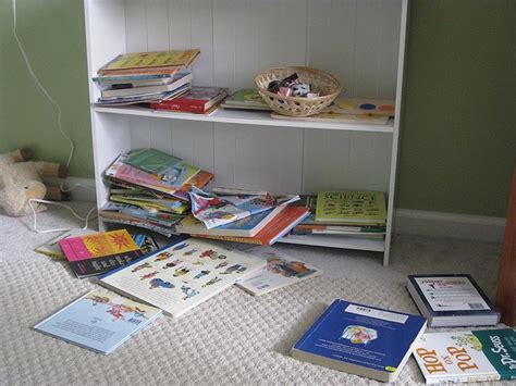 Messy Bookshelf Challenge Momma Can