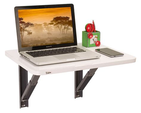 Wudore Urban Homes Wall Mounted Folding Laptop Table And Study Table