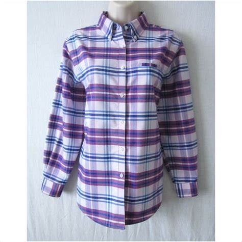 Like your own bed in the cabin creek was named for the fishing cabin that hugged it banks belonging to logan crawford. CABIN CREEK WOMENS SIZE 6P PURPLE BLUE PLAID BUTTON FRONT ...