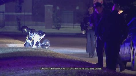 Man In Custody After Leading Officers On Overnight Motorcycle Chase In