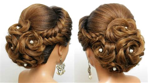Bridal Hairstyle For Long Hair Wedding Updo Tutorial