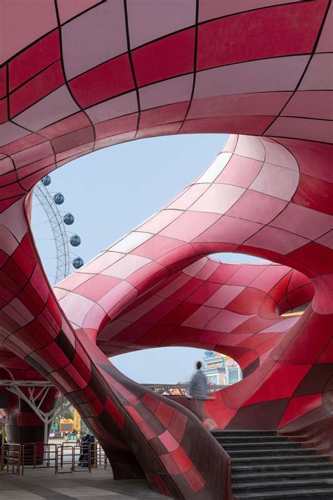 Gallery Of Beyond The Geometry Plastic 3d Printed Pavilion Archi