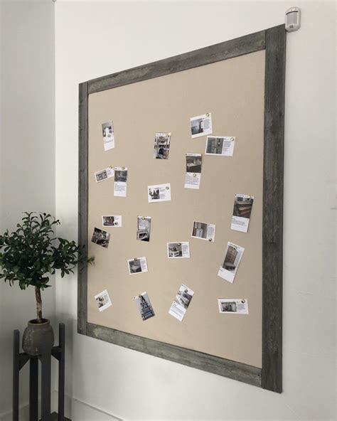 Diy Rustic Wall Memo Board Using Insulation Free Plans By