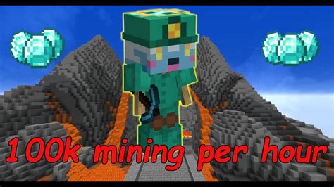 Hypixel Skyblock Fastest Ways To Get Mining Exp Youtube